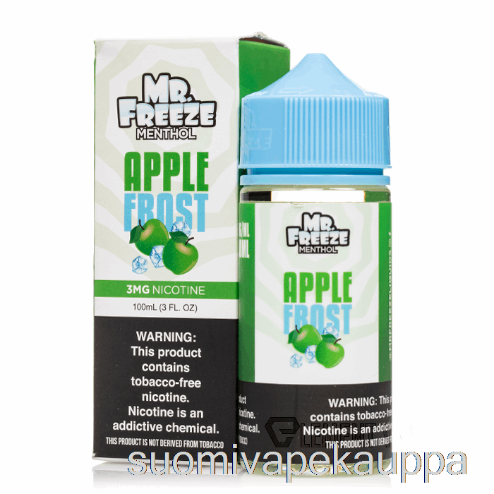 Vape Suomi Apple Frost - Mr Freeze - 100ml 6mg